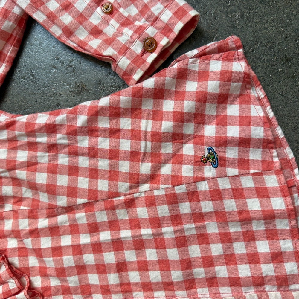 Vivienne Westwood NWT 2014 Red Label HEART light checkered jacket - Picture 14 of 15